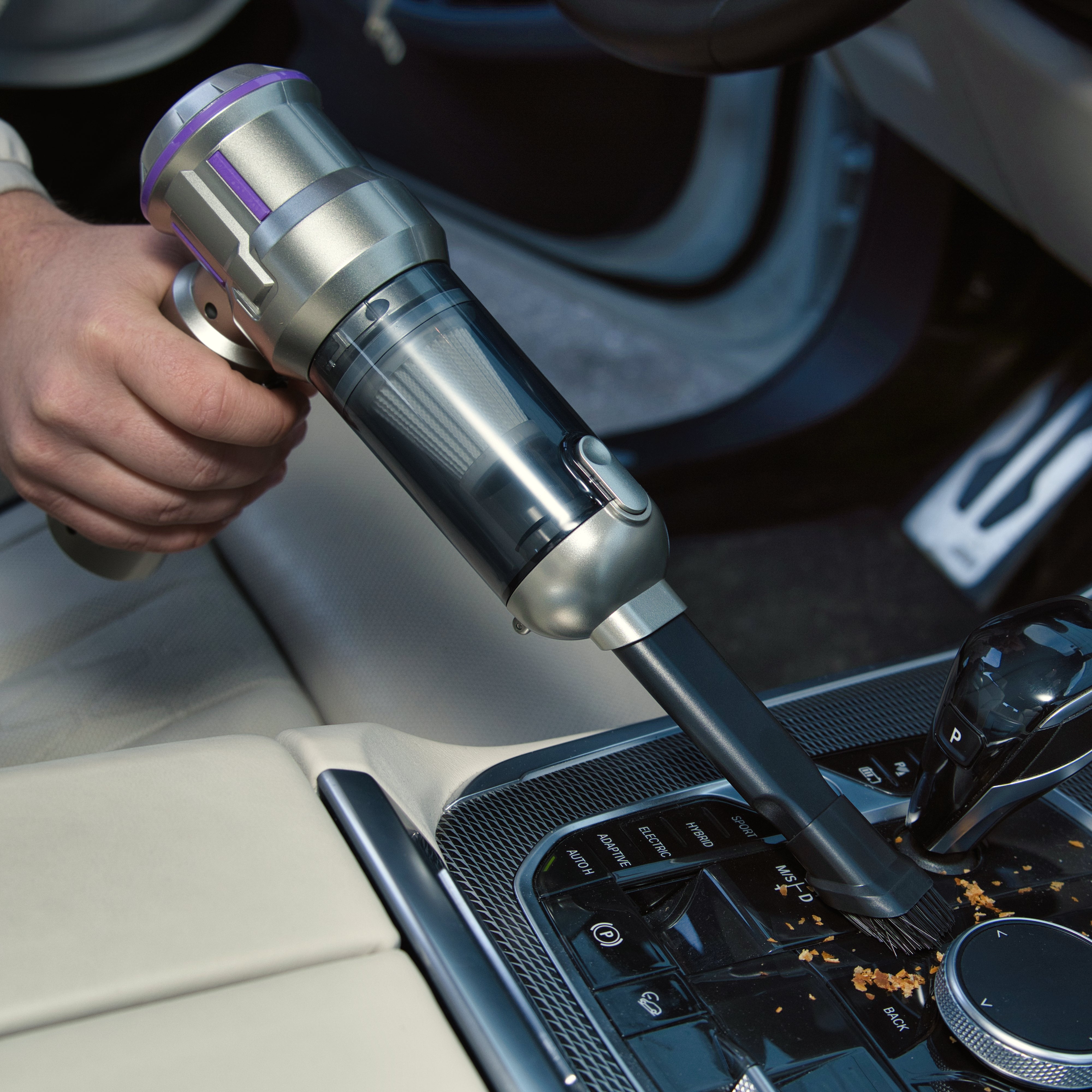 Aspirator auto AirPro4 Argintiu/Mov